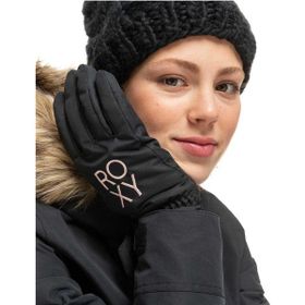 Roxy ERJHN03207 Fresh Fields Insulated Siyah Kadın Kayak Eldiveni