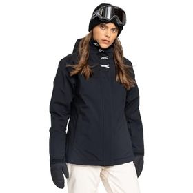 Roxy ERJTJ03484-TRUE-BLACK Siyah Galaxy Kadın Kayak Montu