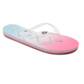 Roxy Viva Jelly Beyaz Çılgın Pembe Turkuaz Kadın Sandalet