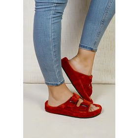 Roy 7001 Kırmızı Kadın Terlik