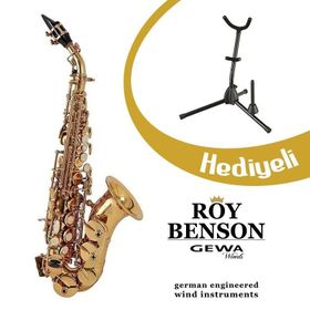 Roy Benson SG-302 Kıvrık Soprano Saksafon