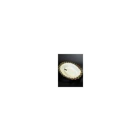Roy King Line Gold Oval Derin 30x24 CM Sunum Tabak