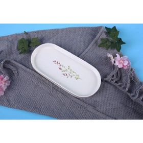 Roy King SCS 018 Lavander 20x9 cm Mor Lavanta Kayık Tabak
