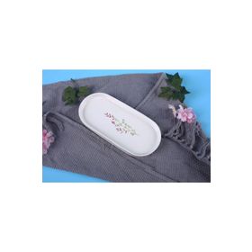 Roy King SCS 018 Lavander 20x9 cm Mor Lavanta Kayık Tabak