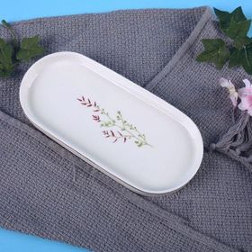 Roy King SCS 018 Lavander 20x9 cm Mor Lavanta Kayık Tabak