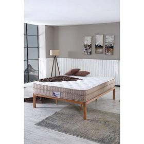 Royal 100x200 cm Lüks Bedding Şehrazat Tavşan Tüyü Kumaş Pakey Yaylı Yatak