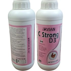 Royal Avian C Strong D3 1 lt Kanatlı Yumurta Kabuğu ve Kemik Gelişimi Vitamin