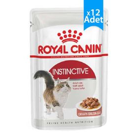 Royal Canin 00221 İnstinctive Gravy Pouch 12 x 85 g Yaş Kedi Maması