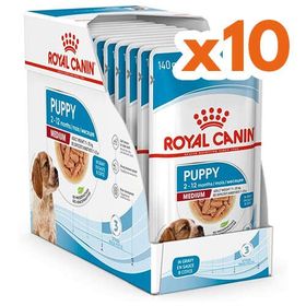 Royal Canin 10x140 gr Medium Puppy Köpek Yaş Maması