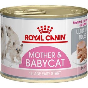 Royal Canin 12x195 gr Mother Babycat Anne ve Yavru Kediler için Konserve Yaş Maması