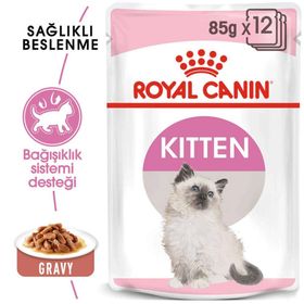 Royal Canin 12x85 gr Kitten Pounch Yaş Mama