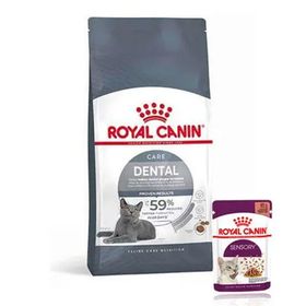 Royal Canin 1,5 kg Dental Care Diş Sağlığı Kedi Maması + 85 gr Sensory Yaş Mama
