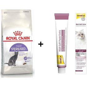 Royal Canin 15 kg Kısırlaştırılmış Kuru Kedi Maması + Gimcat 100 gr Malt