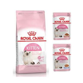 Royal Canin 2 kg Kitten Yavru Kedi Maması + 2 Adet Kitten Yaş Mama