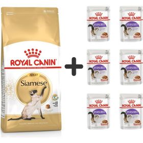 Royal Canin 2 kg Siamese Yetişkin Kedi Maması+ 6 Adet Yaş Mama