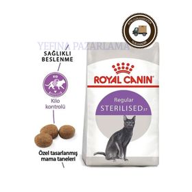Royal Canin 2 kg Sterilised Adult Cat Food Kısırlaştırılmış Kedi Maması
