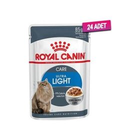 Royal Canin 24x85 gr Ultra Light Gravy Pouch Diyet Kedi Maması