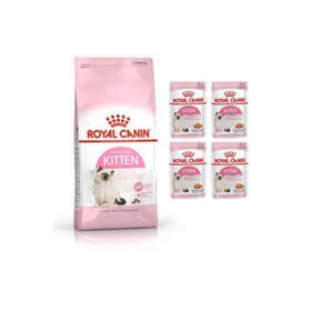 Royal Canin 4 kg Kitten + 4 Adet Kitten Yaş Mama