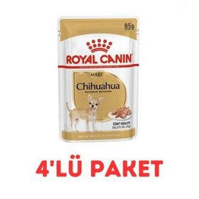 Royal Canin 4x85 gr Chihuahua Adult Pouch Konserve Köpek Maması