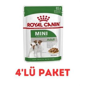 Royal Canin 4x85 gr Mini Adult Pouch Küçük Irk Yetişkin Köpek Konservesi