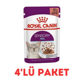 Royal Canin 4x85 gr Sensory Feel Pouch Yaş Kedi Maması