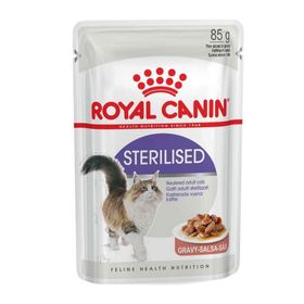 Royal Canin 6x85 gr Sterilised Gravy Kısırlaştırılmış Kedi Konservesi