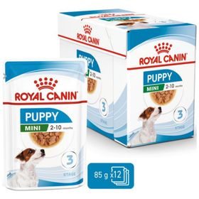 Royal Canin 85 gr 12 Adet Mini Puppy Gravy Pounch Yavru Köpek Yaş Maması