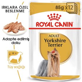 Royal Canin 85 gr Pouch Yorkshire Terrier Irkı Özel Yaş Köpek Maması