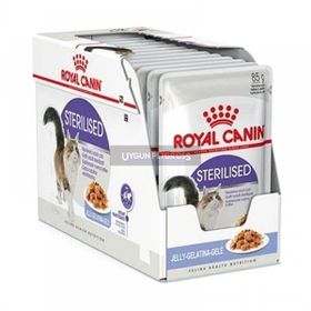 Royal Canin 85x12 gr Sterilised In Jelly Kısırlaştırılmış Kedi Konserve Maması