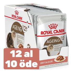 Royal Canin Ageing +12 Gravy Pouch Yaşlı Konserve 85 gr Kedi Maması