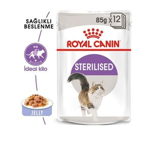 Royal Canin Cat Sterilised Jelly 85 gr Kedi Konservesi