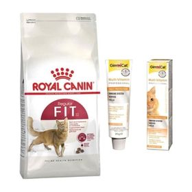 Royal Canin Fit 32 15 kg Yetişkin Kedi Maması+Gimcat 20 gr Multi Vitamin