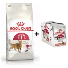 Royal Canin Fit 32 4 kg Kedi Maması + 12 Adet Yaş Mama