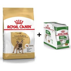 Royal Canin French Bulldog 3 kg Yetişkin Köpek Maması + 12 Adet Yaş Mama