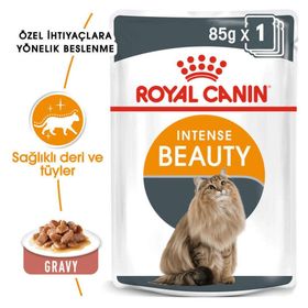 Royal Canin Intense Beauty Gravy 6x85 gr Yaş Kedi Mamas