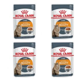 Royal Canin Intense Beauty Jelly 4x85 gr Yaş Kedi Maması