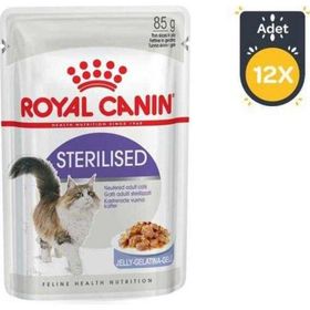 Royal Canin Jelly Sterilised Özel İçerik Kısırlaştırılmış Yetişkin Yaş 12x85 gr Kedi Maması