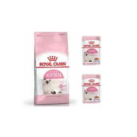 Royal Canin Kitten 4 kg Kuru Kedi Maması+ 2 Adet Kitten Gravy Yaş Kedi Maması