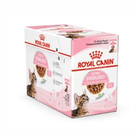 Royal Canin Kitten Gravy Kısırlaştırılmış 12x85 gr Yavru Kedi Konservesi