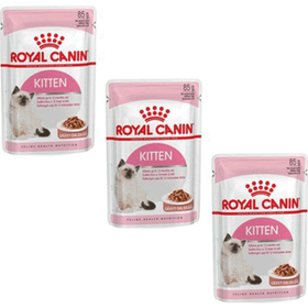 Royal Canin Kitten Gravy Pouch Yavrulara Özel 3x85 gr Kedi Konserve Maması