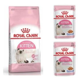 Royal Canin Kitten Yavru 4 kg Kuru Kedi Mama + Kitten 2x85 gr Yaş Mama