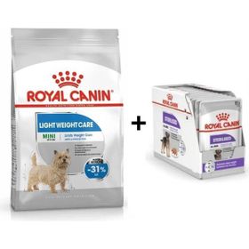 Royal Canin Light Weight Care 3 kg Köpek Maması + 12 Adet Yaş Mama