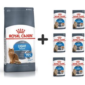 Royal Canin Light Weight Kedi Maması 1,5 kg + 6 Adet Yaş Mama
