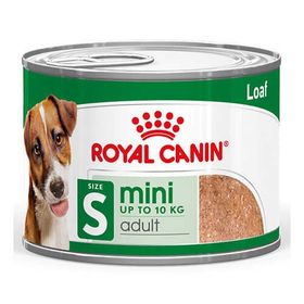 Royal Canin Loaf Mousse 195 gr Küçük Irk Ezme Yetişkin Köpek Konserve Maması