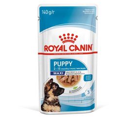 Royal Canin Maxi Puppy Büyük Irk 10x140 gr Yavru Köpekler İçin Parça Etli Yaş Mama