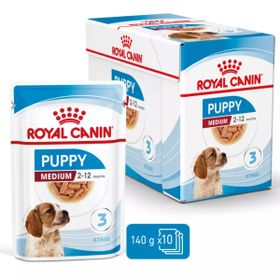 Royal Canin Medium Puppy Gravy Pouch 10x140 gr Orta Irk Yavru Köpek Yaş Maması
