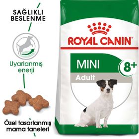 Royal Canin Mini Adult +8 Küçük Irk Yaşlı 2 kg Köpek Maması + Temizlik Mendili