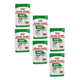 Royal Canin Mini Adult Soslu Konserve Küçük Irk 6x85 gr Yetişkin Köpek Maması