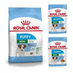 Royal Canin Mini Puppy 2 kg Yavru Köpek Maması + 2 Adet Puppy Yaş Mama