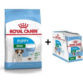 Royal Canin Mini Puppy 4 kg Yavru Köpek Maması + 12 Adet Yaş Mama